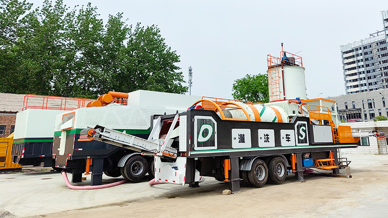 國(guó)內(nèi)首臺(tái)套移動(dòng)式土壤淋洗修復(fù)裝備