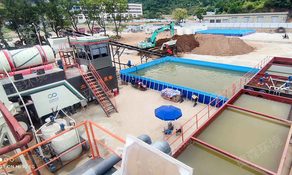 為土壤修復(fù)而生！德森土壤淋洗修復(fù)設(shè)備“秀”給你看