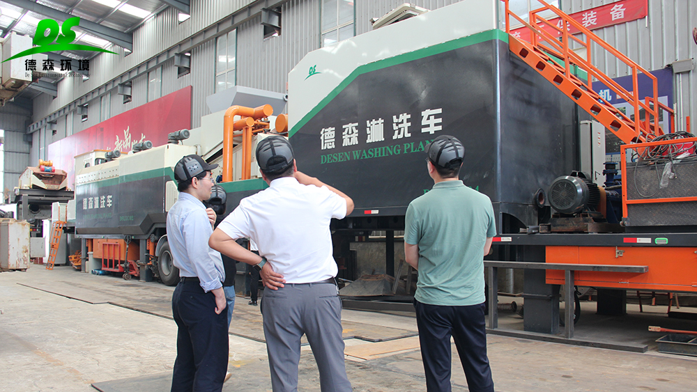 走出實驗室，落實于應(yīng)用：德森淋洗修復(fù)車在鉻污染治理中表現(xiàn)完美！