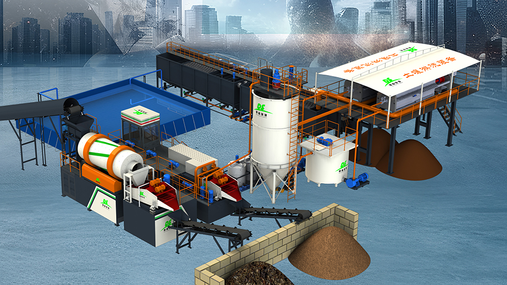 德森土壤淋洗設備：革新土壤修復，守護綠色地球