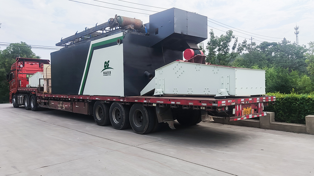 發(fā)貨日常：德森淋洗裝備，助力河北土壤修復(fù)