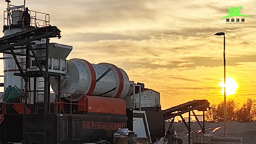 試機運行！中東油污染土壤淋洗項目介紹