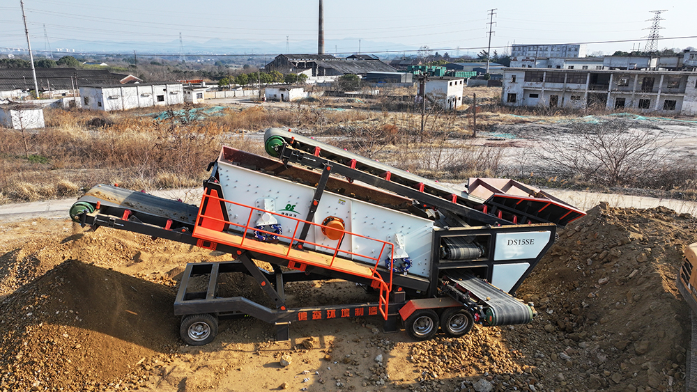 智能又靈活，德森移動(dòng)篩分站為產(chǎn)業(yè)升級(jí)與綠色發(fā)展添動(dòng)力