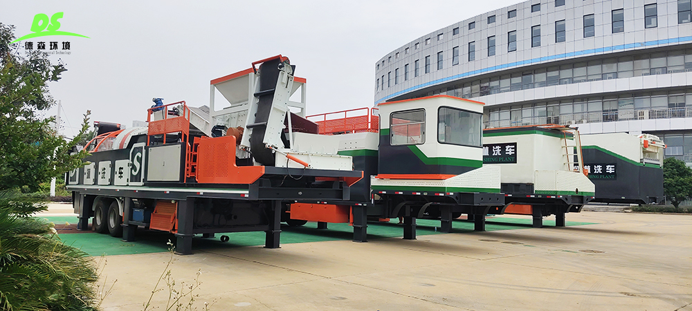 德森環(huán)境淋洗車：讓污染治理“跑”起來