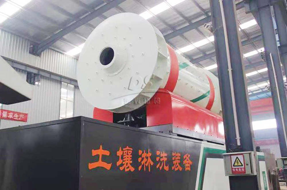 土壤異位淋洗修復(fù)生產(chǎn)車間