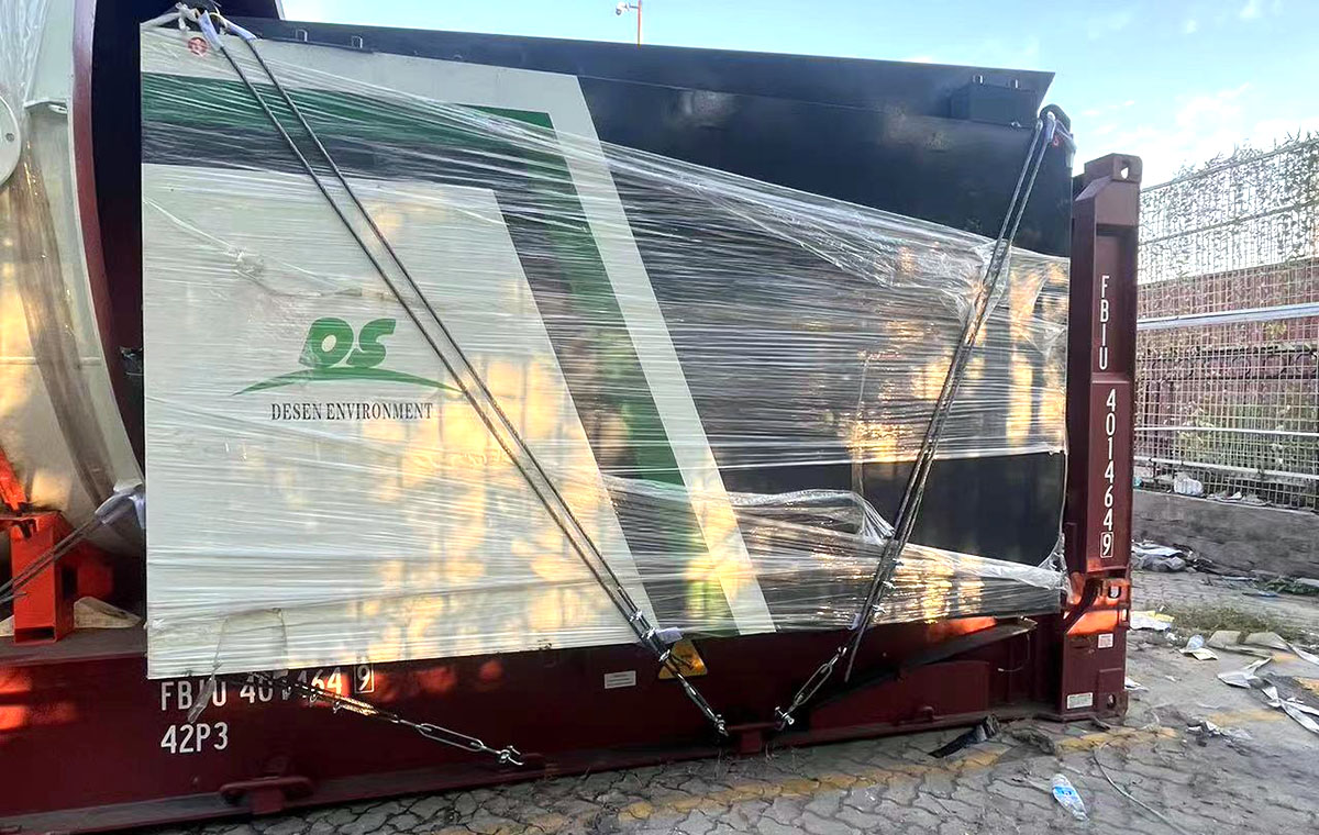 淋洗裝備海外項(xiàng)目港口交付