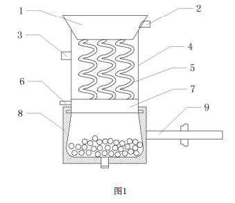 粉煤灰陶粒設備破碎裝置結(jié)構(gòu)圖