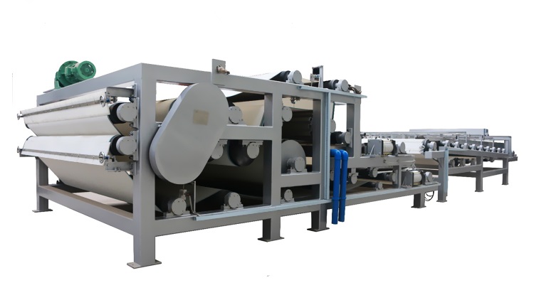 帶式壓濾機(jī)處理污泥